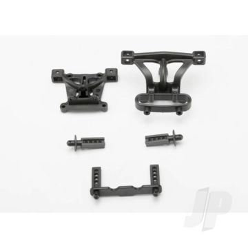 Traxxas Body Mounts, Front & Rear / Body Mount Posts, Front & Rear (TRX7015)