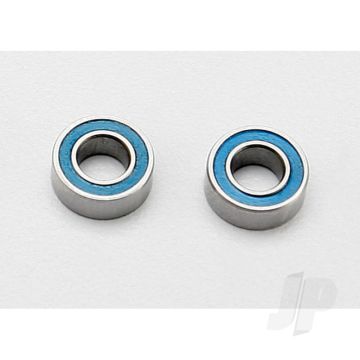 Traxxas Ball Bearings, Blue Rubber Sealed (4X8X3Mm) (2 Pcs) (TRX7019)