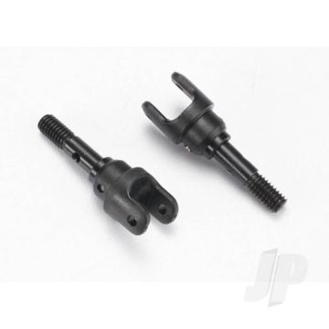 Traxxas Stub Axle, Steel (2 Pcs) / Yokes (2 Pcs) (Assembled) (TRX7054)