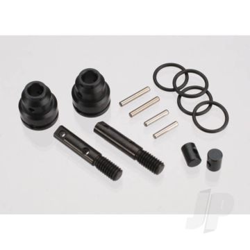 Traxxas Rebuild Kit, Steel Constant-Velocity Driveshafts (Includes Pins, O-Rings, Stub Axles For Driveshafts Assemblies) (TRX7055)