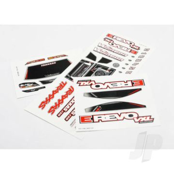Traxxas Decal Sheets, 1:16 E-Revo Vxl (TRX7113)