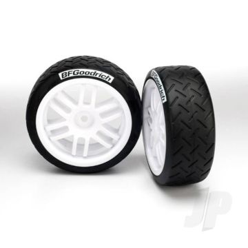 Traxxas Tyres And Wheels, Assembled Glued Bfgoodrich Rally Tyres (2 Pcs) (TRX7372)