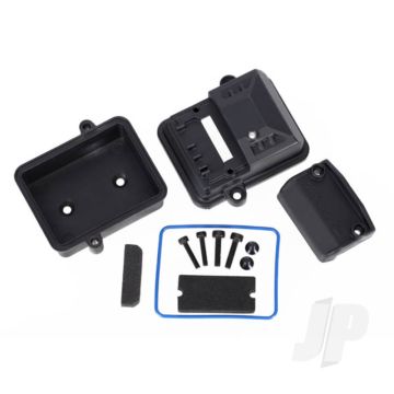 Traxxas Box, Receiver (Sealed) / Foam Pads / 2.5X12Mm Cs (2 Pcs) / 3X6Mm Cs (2 Pcs) / 3X12Mm Bcs (2 Pcs) (TRX7424)
