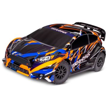 Traxxas Ford Fiesta ST Rally VXL Brushless - Orange (TRX74276-4-ORNG)