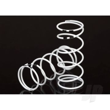 Traxxas Spring, Shock, White (Gtr Long) (0.767 Rate Black) (1 Pair) (TRX7444)