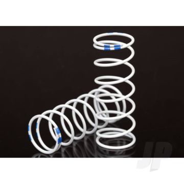 Traxxas Spring, Shock, White (Gtr Xx-Long) (1.004 Rate Blue) (1 Pair) (TRX7449)
