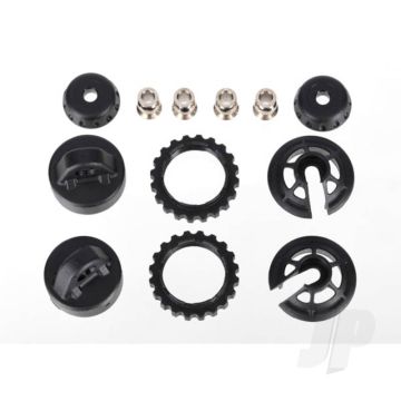 Traxxas Caps And Spring Retainers, Gtr Long / Xx-Long Shock (Upper Cap (2 Pcs) / Hollow Balls (4 Pcs) / Bottom Cap (2 Pcs) / Upper Retainer (2 Pcs) / Lower Retainer (2 Pcs)) (TRX7468)