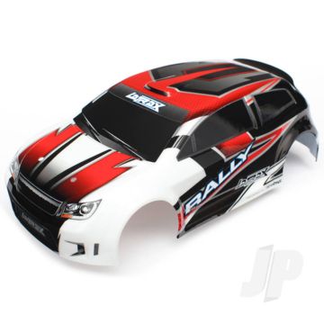 Traxxas Body, Latrax 1:18 Rally, Red (Painted) / Decals (TRX7515)