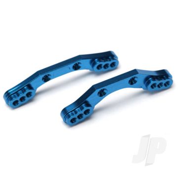 Traxxas Shock Towers, Front & Rear, 6061-T6 Aluminium (Blue-Anodised) (TRX7537X)