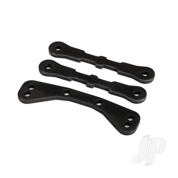 Traxxas Bulkhead Tie Bar, Upper (1Pc) / Lower (2 Pcs) (Steel) (TRX7726)