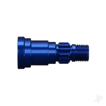 Traxxas Stub Axle, Aluminium (Blue-Anodised) (1pc) (TRX7768)