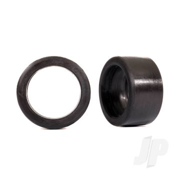 Traxxas Tyres, Rubber (2) (Fits Traxxas #7775X Wheelie Bar Wheels) (TRX7799)