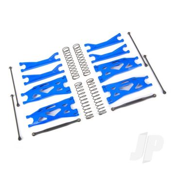 Traxxas Suspension Kit, X-Maxx Widemaxx, Blue (Includes Front & Rear Suspension Arms, Front Toe Links, Driveshafts, Shock Springs) (TRX7895X)