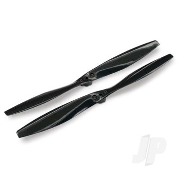 Traxxas Rotor Blade Set, Black (2 Pcs) ( With Screws) (TRX7926)