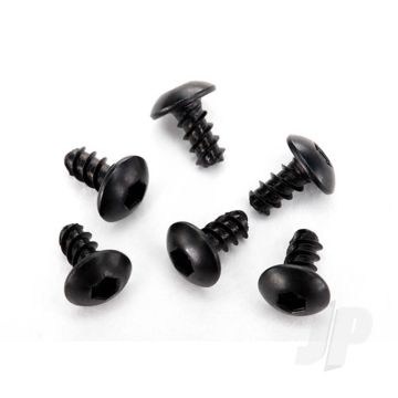 Traxxas Screws, 2.6X5Mm Button-Head, Self-Tapping (Hex Drive) (6 Pcs) (TRX7944)