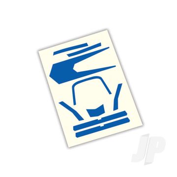 Traxxas Decals, High Visibility, Blue (TRX7981)