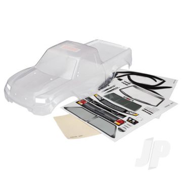 Traxxas Body, Trx-4 Sport (Clear, Trimmed, Die-Cut For Led Light Kit, Requires Painting) / Window Masks / Decal Sheet (TRX8111R)