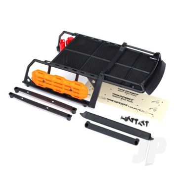 Traxxas Expedition Rack, Complete (Includes Traction Boards, Shovel, Axe, Jack, Fire Extinguisher, Fuel Cans, & Mounting Hardware) (Fits #8111 Or #8111R Body) (TRX8120X)
