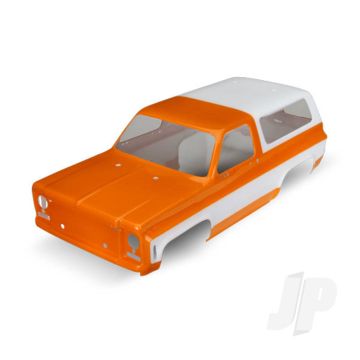 Traxxas Body, Chevrolet Blazer (1979) (Orange) (Requires Grille, Side Mirrors, Door Handles, Windshield Wipers, Decals) (TRX8130G)