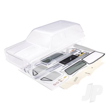 Traxxas Body, Chevrolet Blazer (1979), Complete (Clear, Requires Painting) (Includes Grille, Side Mirrors, Side Trim, Door Handles, Windshield Wipers, Decals, Window Masks) (TRX8130P)