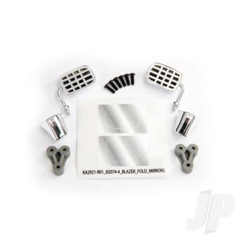 Traxxas Mirrors, Side (Folding) (Fits #8130 Body) (TRX8133X)