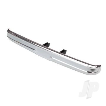 Traxxas Bumper, Front (Chrome) / Bumper Mount / 3X10 Bcs (2 Pcs) (TRX8137)