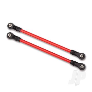 Traxxas Suspension Links, Rear Lower, Red (2 Pcs) (5X115Mm, Powder Coated Steel) (Assembled With Hollow Balls) (For Use With #8140R Trx-4 Long Arm Lift Kit) (TRX8145R)