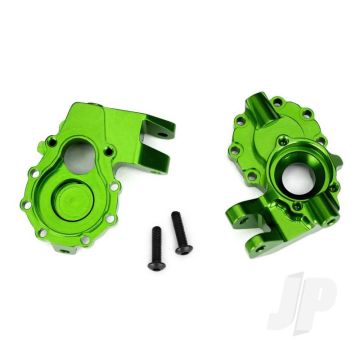 Traxxas Portal Housings, Inner (Front), 6061-T6 Aluminium (Green-Anodised) (2 Pcs) / 3X12 Bcs (2 Pcs) (TRX8252G)