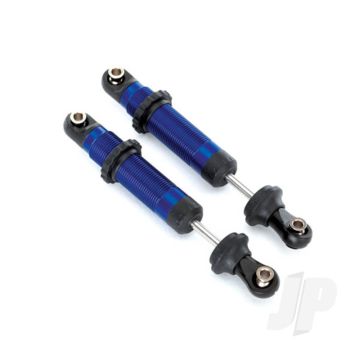 Traxxas Shocks, Gts, Aluminium (Blue-Anodised) (Assembled With Spring Retainers) (2 Pcs) (TRX8260A)