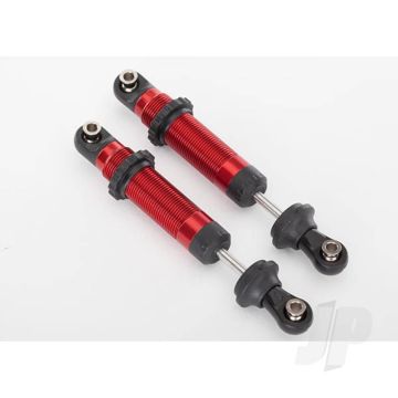 Traxxas Shocks, Gts, Aluminium (Red-Anodised) (Assembled With Spring Retainers) (2 Pcs) (TRX8260R)