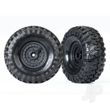 Traxxas Tyres And Wheels, Assembled Glued Canyon Trail 1.9 Tyres (2 Pcs) (TRX8273)