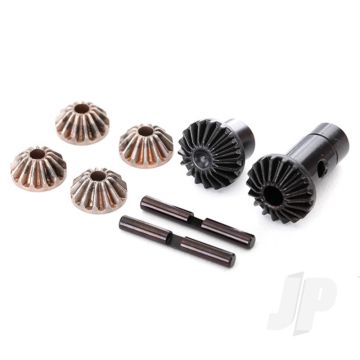 Traxxas Gear Set, Differential (Output Gears (2 Pcs), Spider Gears (4 Pcs), Spider Gear Shaft (2 Pcs)) (TRX8282)