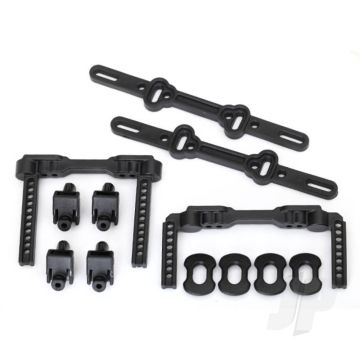 Traxxas Body Mounts, Front & Rear / Body Mount Posts / Body Mount Sliders (TRX8316)