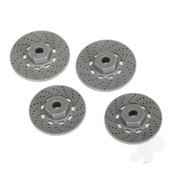 Traxxas Wheel Hubs, Hex (Disc Brake Rotors) (4 Pcs) (TRX8356)