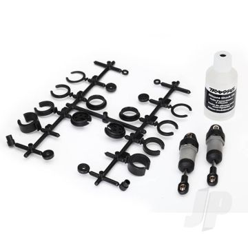 Traxxas Ultra Shocks (Grey) (Short) (Includes Spring Pre-Load Spacers) (2 Pcs) (TRX8360)