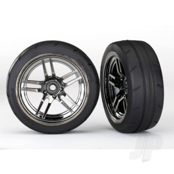 Traxxas Tyres And Wheels, Assembled Glued 1.9In Response Tyres (2 Pcs) (TRX8373)