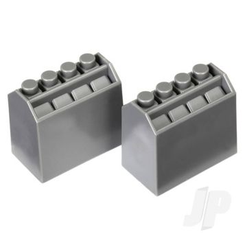 Traxxas Oil Bottles, Grey (2 Pcs) (TRX8424)