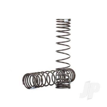 Traxxas Spring, Shock, Front (Natural Finish) (Gtr) (Progressive, 0.833 Rate, White Stripe) (2 Pcs) (TRX8444)