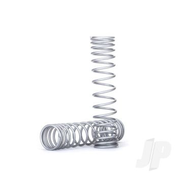 Traxxas Spring, Shock, Rear (Silver) (Gtr) (Progressive, 1.042 Rate) (2 Pcs) (TRX8445X)