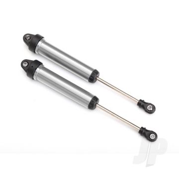 Traxxas Shocks, Gtr, 160Mm, Silver Aluminium (Fully Assembled With Out Springs) (Rear, No Threads) (2 Pcs) (TRX8461)
