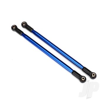 Traxxas Suspension Link, Rear (Upper) (Aluminium, Blue-Anodised) (10X206Mm, Centre To Centre) (2 Pcs) (Assembled With Hollow Balls) (TRX8542A)