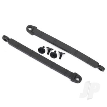 Traxxas Limit Strap, Rear Suspension (2 Pcs) / 3X8 Flat-Head Screw (4 Pcs) (TRX8548)