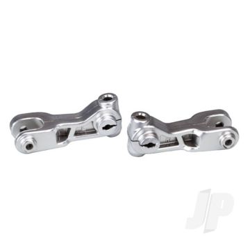 Traxxas Sway Bar Arms, Front (Satin-Plated) (TRX8596X)