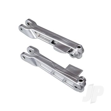 Traxxas Sway Bar Arms, Rear (Satin-Plated) (TRX8597X)