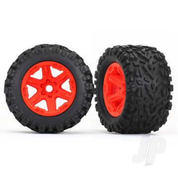 Traxxas Tyres And Wheels, Assembled Glued Talon Ext Tyres (2 Pcs) (TRX8672A)
