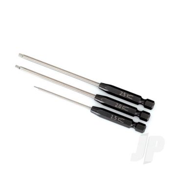 Traxxas Speed Bit Set, Hex Driver, 3-Piece Straight (1.5Mm, 2.0Mm, 2.5Mm), 1 / 4In Drive (TRX8715)