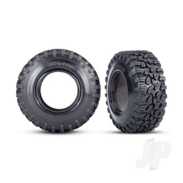 Traxxas Tyres, Canyon Rt 4.6X2.2'/ Foam Inserts (2Pcs) (Wide) (Requires 2.2' Diameter Wheel) (TRX8871)