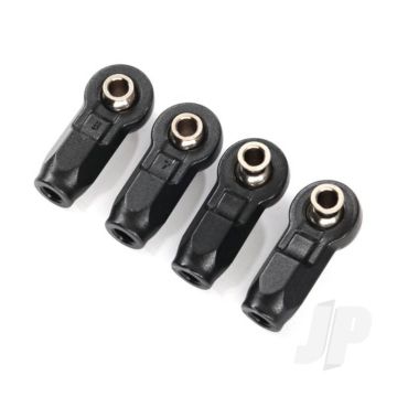 Traxxas Rod Ends (4 Pcs) (Assembled With Steel Pivot Balls) (Replacement Ends For #8547A, 8547R, 8547X, 8948A, 8948G, 8948R, 8948X, 8997A, 8997G, 8997R, 8997X) (TRX8958)