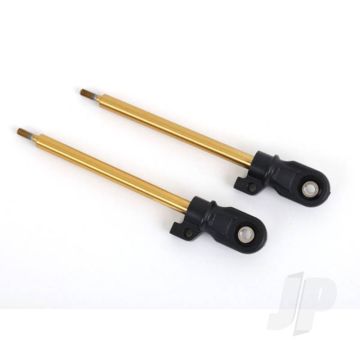 Traxxas Shock Shaft, 72Mm (Gt-Maxx) (Tin-Coated) (2) (Assembled With Rod Ends And Steel Hollow Balls) (TRX8963T)