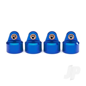Traxxas Shock Caps, Aluminium (Blue-Anodised), Gt-Maxx Shocks (4 Pcs) (TRX8964X)